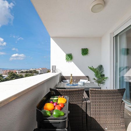 Апартаменты Stella Maris 2Bdr, Balcony, Sea View, Garage, Bbq Задар Экстерьер фото