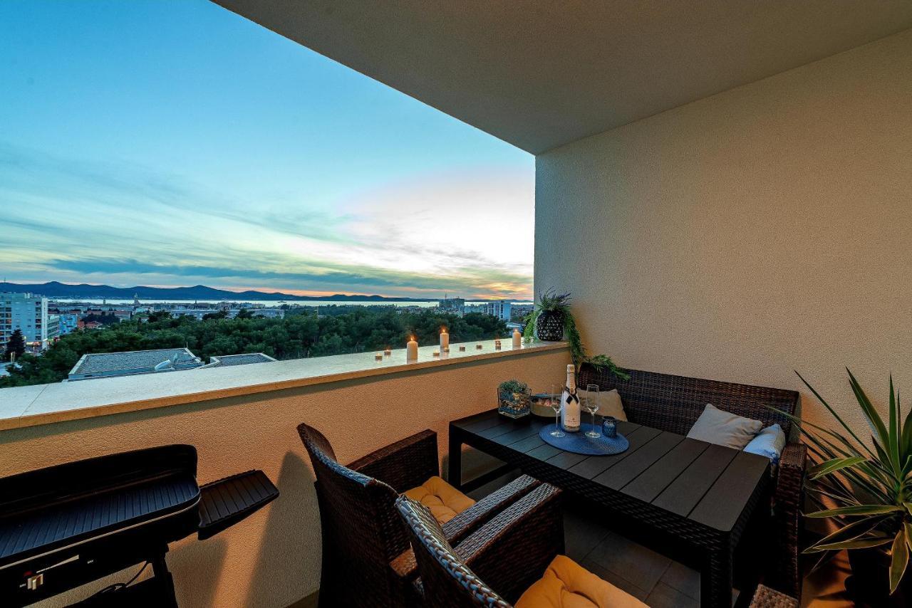Апартаменты Stella Maris 2Bdr, Balcony, Sea View, Garage, Bbq Задар Экстерьер фото