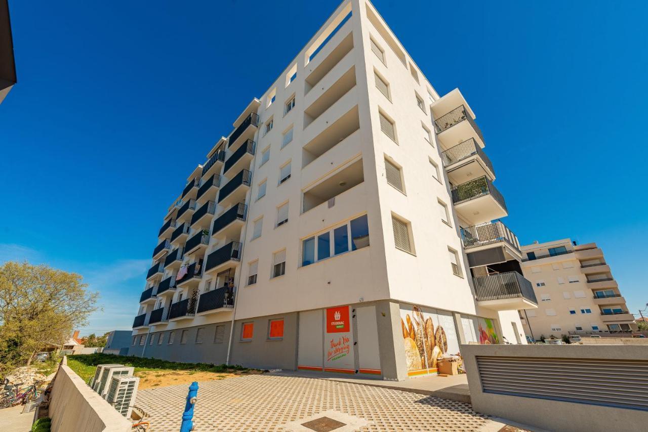 Апартаменты Stella Maris 2Bdr, Balcony, Sea View, Garage, Bbq Задар Экстерьер фото