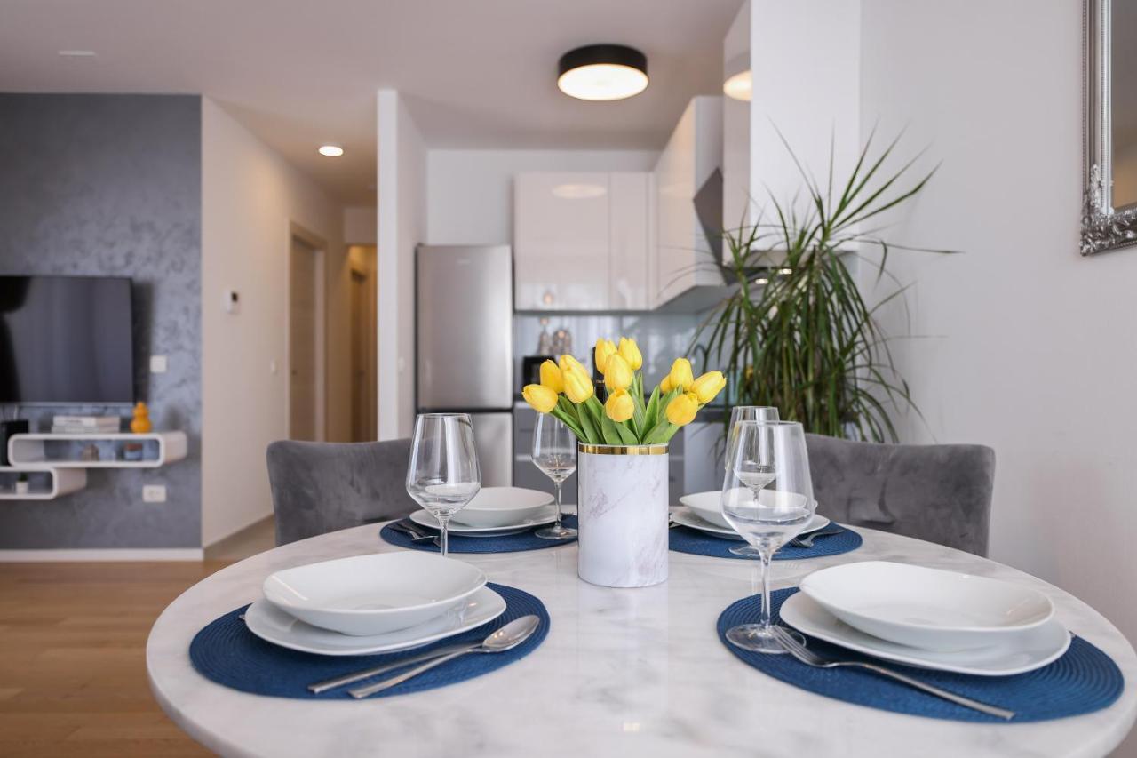 Апартаменты Stella Maris 2Bdr, Balcony, Sea View, Garage, Bbq Задар Экстерьер фото