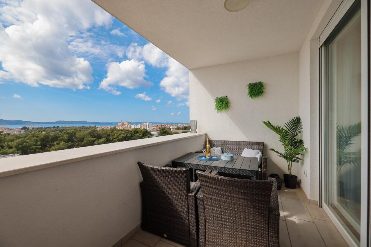 Апартаменты Stella Maris 2Bdr, Balcony, Sea View, Garage, Bbq Задар Экстерьер фото